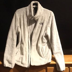 Super soft ivory zip up